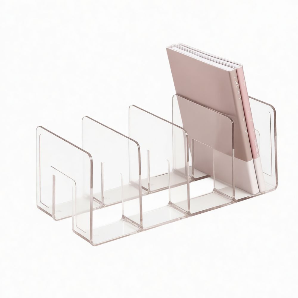 Rak Penyimpan Buku Akrilik Ben - Clear Acrylic Book Stand Holder ulasan dan harga