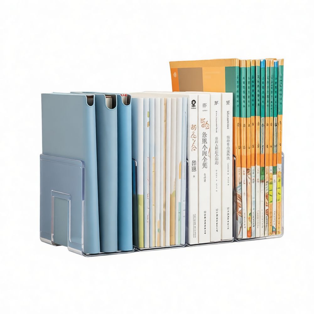 Rak Buku Akrilik, Organizer Me - Clear Acrylic Book Stand Holder ulasan dan harga