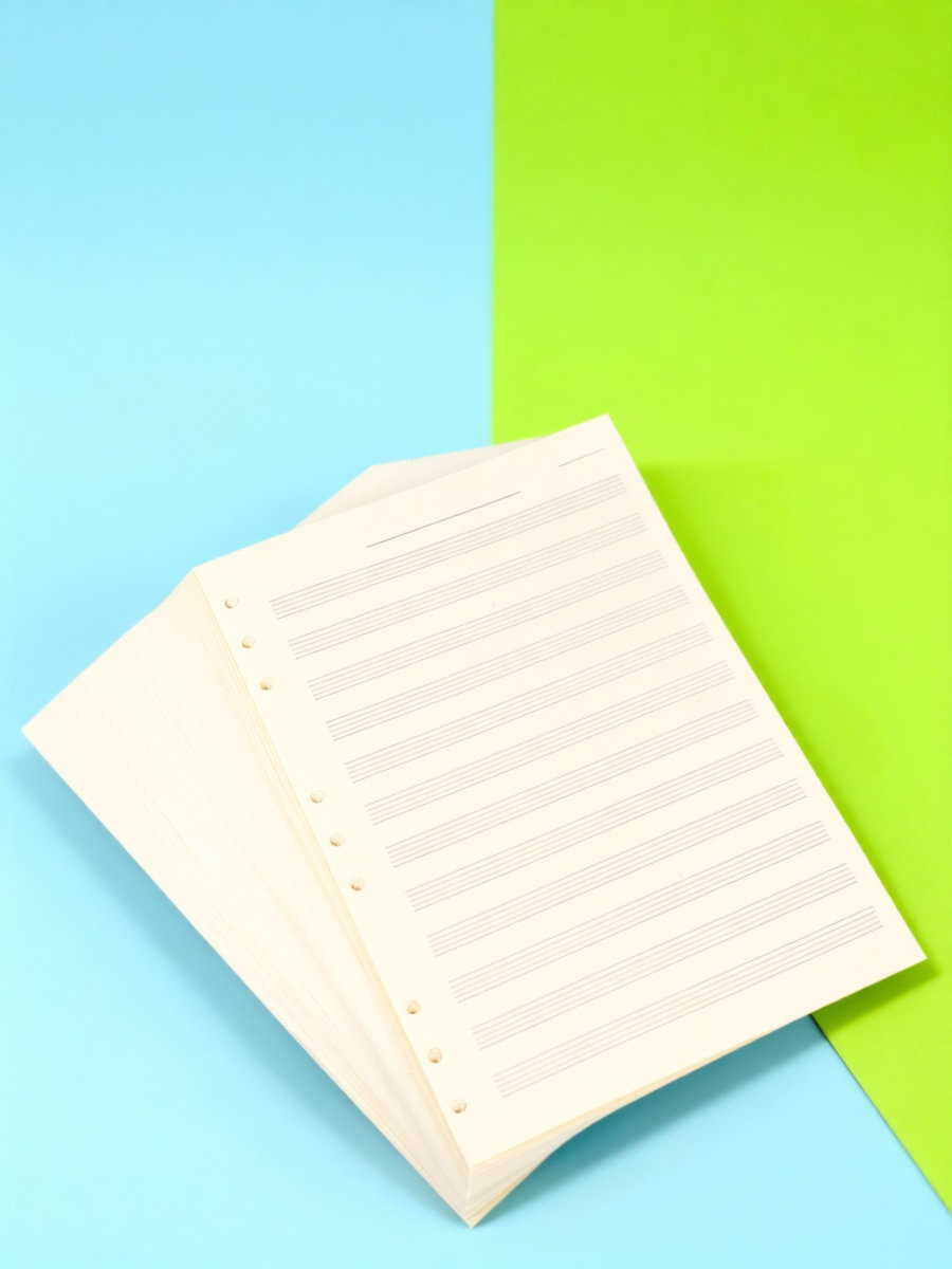100 Lembar Kertas Naskah Musik - Blank Sheet Music Notebook ulasan dan harga