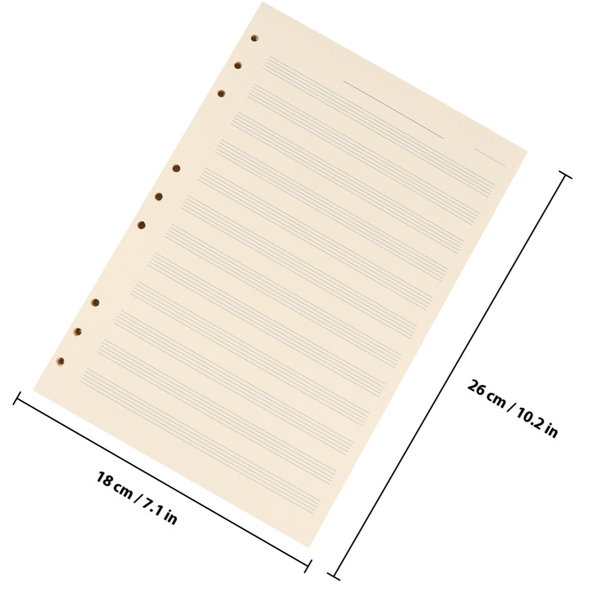 100 Lembar Kertas Naskah Musik - Blank Sheet Music Notebook ulasan dan harga