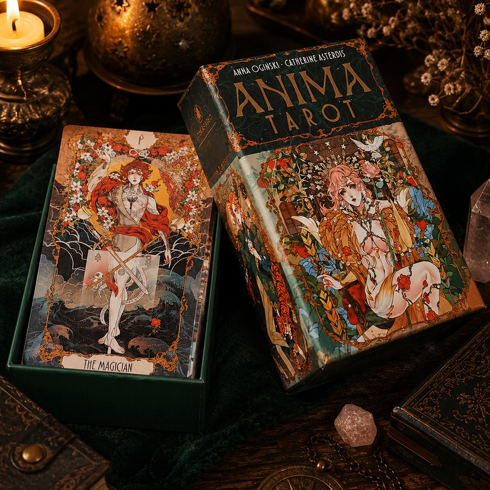 Kartu Tarot Art Nouveau 78 Pcs - Tarot Deck With Guidebook ulasan dan harga