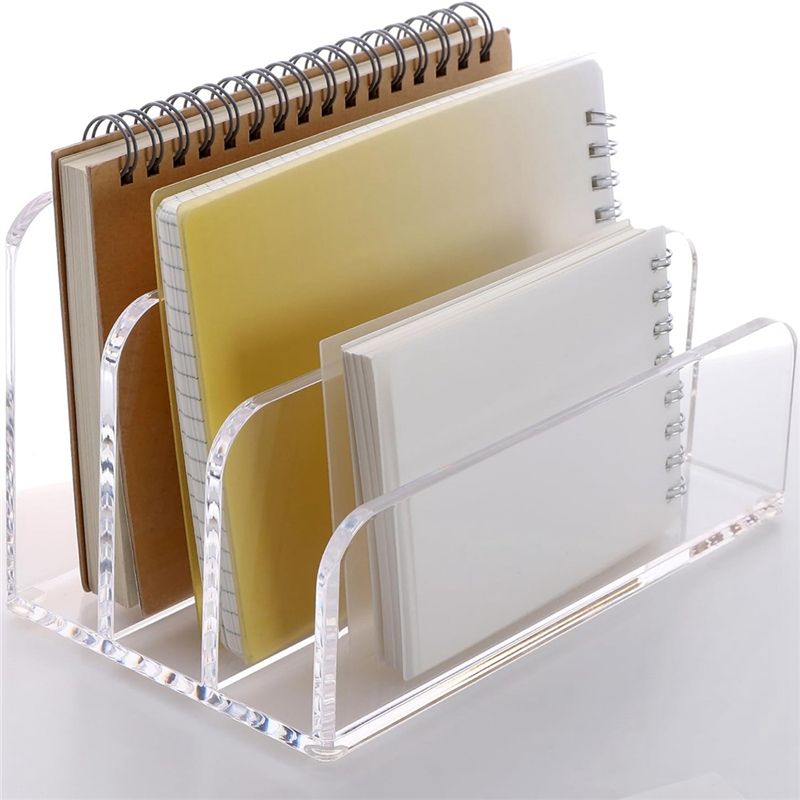 Voltvibe-3, Rak Penyimpanan Ak - Clear Acrylic Book Stand Holder ulasan dan harga